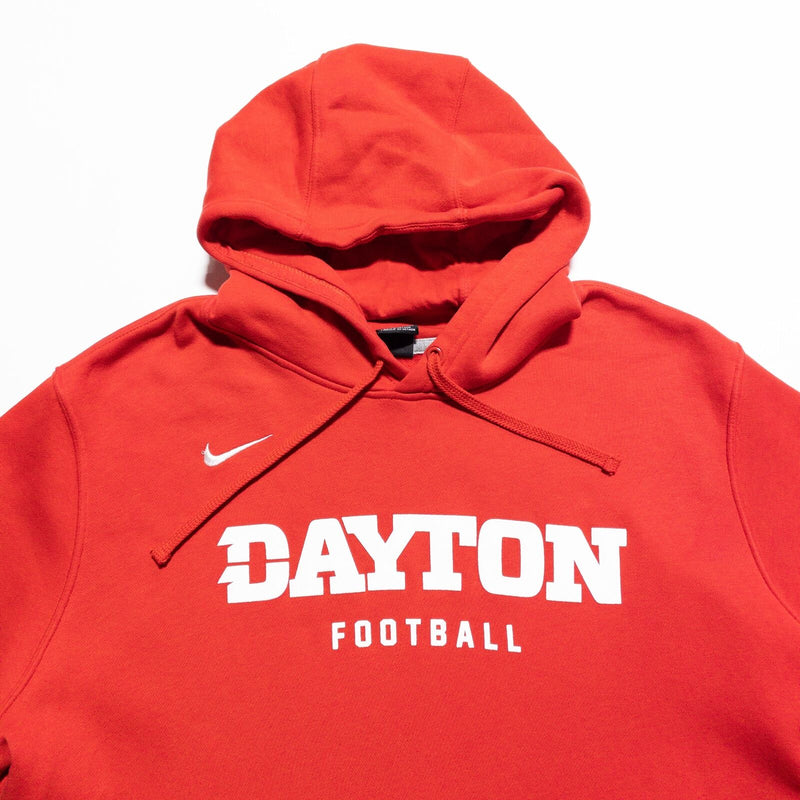 Dayton Flyers Football Nike Hoodie Men's XL Red Pullover Sweatshirt Club Fleece