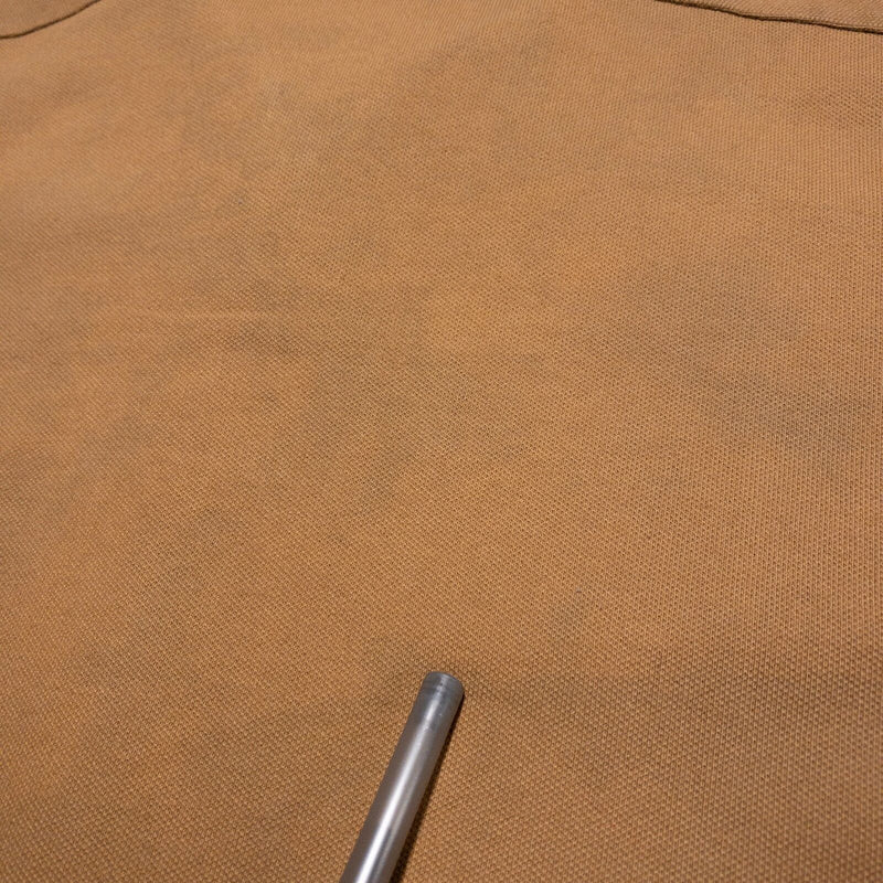 Everlane Shirt Mens Medium Button-Up Solid Nutmeg Brown Long Sleeve Cotton Blend