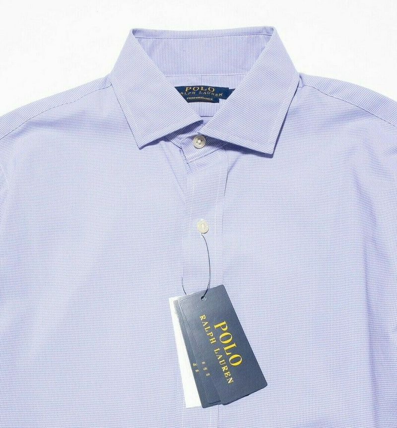 Polo Ralph Lauren Performance Nylon Wicking Shirt Spyglass Purple Men's Small