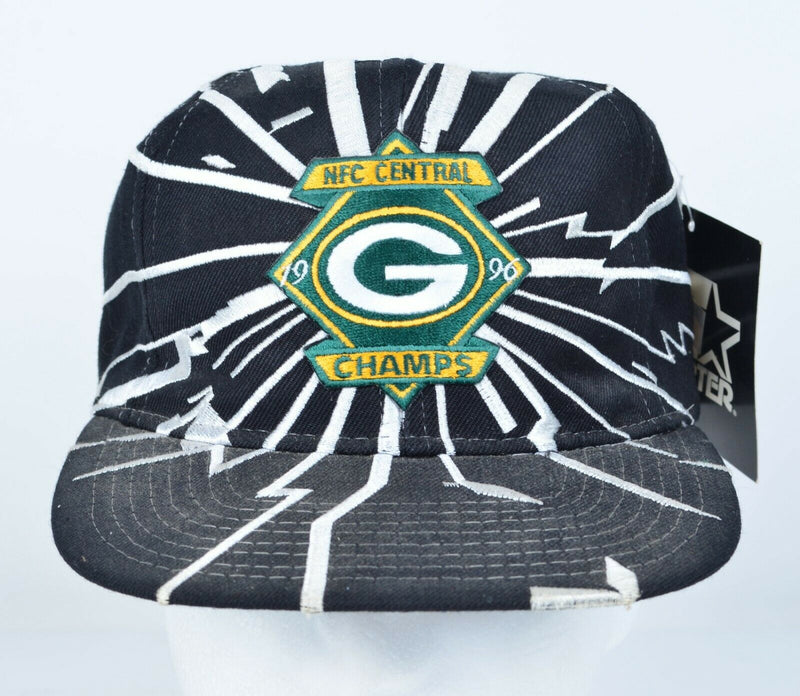 Green Bay Packers Men's Starter Collision 1996 Central Champs Wool Snapback Hat