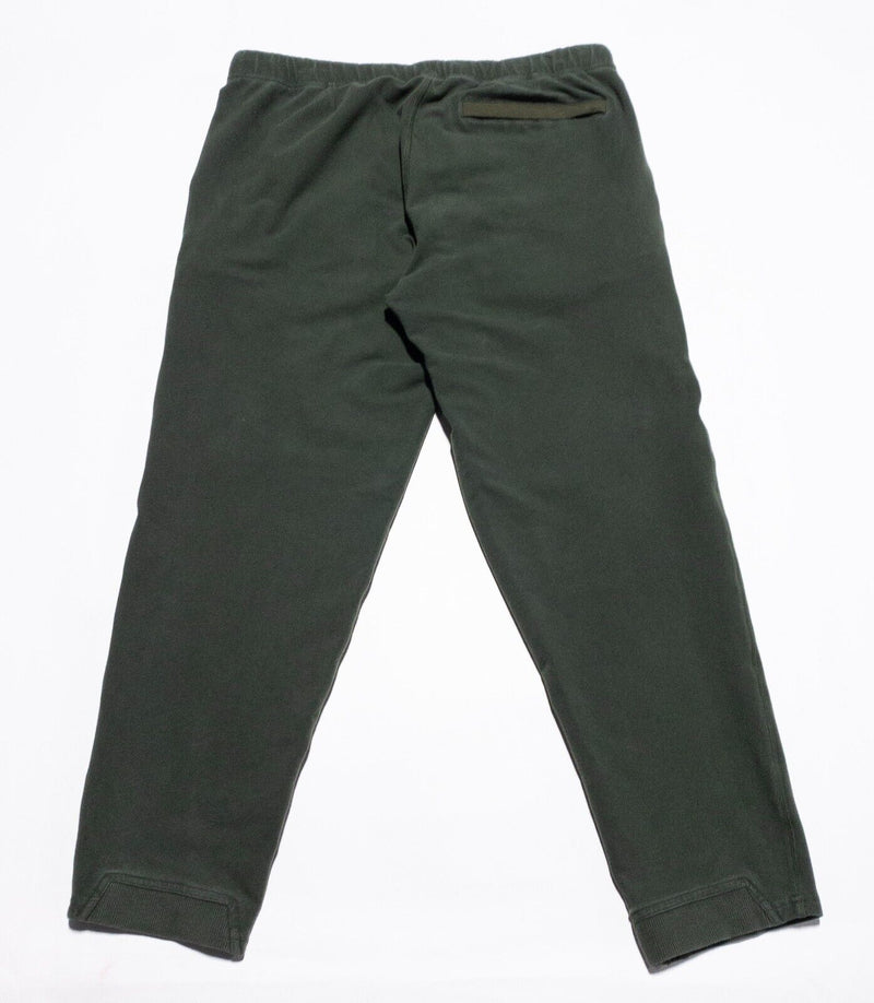 Mack Weldon Ace Sweatpants Men's Large Jogger Tapered Leg Fit Stretch Green