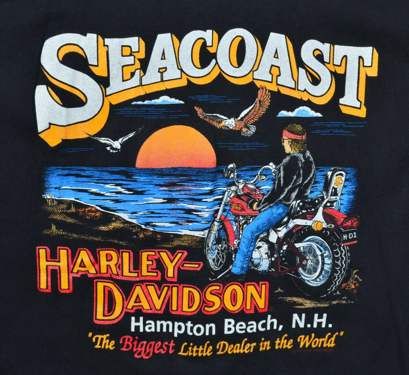 Vintage 90s Harley-Davidson Men's Medium? 3D Graphic Eagle Single Stitch T-Shirt
