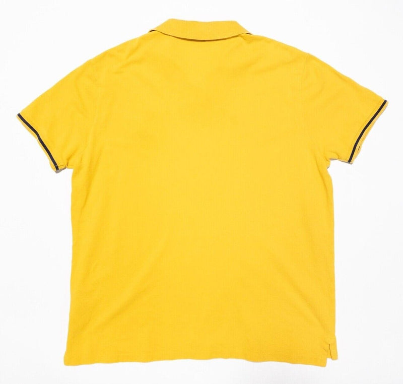 Polo Ralph Lauren Big Pony XL Slim Fit Men's Polo Shirt Golden Yellow Preppy