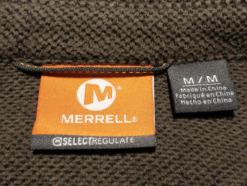 Merrell Jacket Mens Medium Full Zip Padded Elbows Select Regulate Outdoor Casual