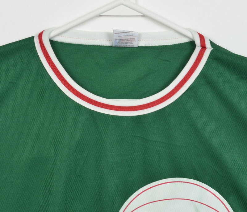 Milwaukee Bucks Men's XL Retros 70s Style Green Park Antony NBA Shirt Jersey