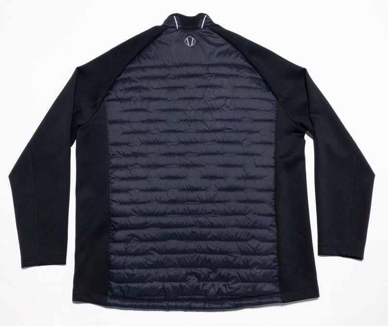 Sunice Jacket Men's XL Golf Hybrid Puffer Full Zip Black Climaloft Thermal
