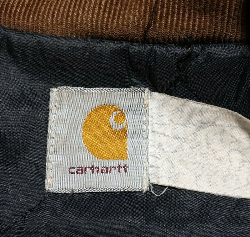 Carhartt Jacket Men's Fits Large/XL Vintage Duck Arctic Quilt Lined Field Barn