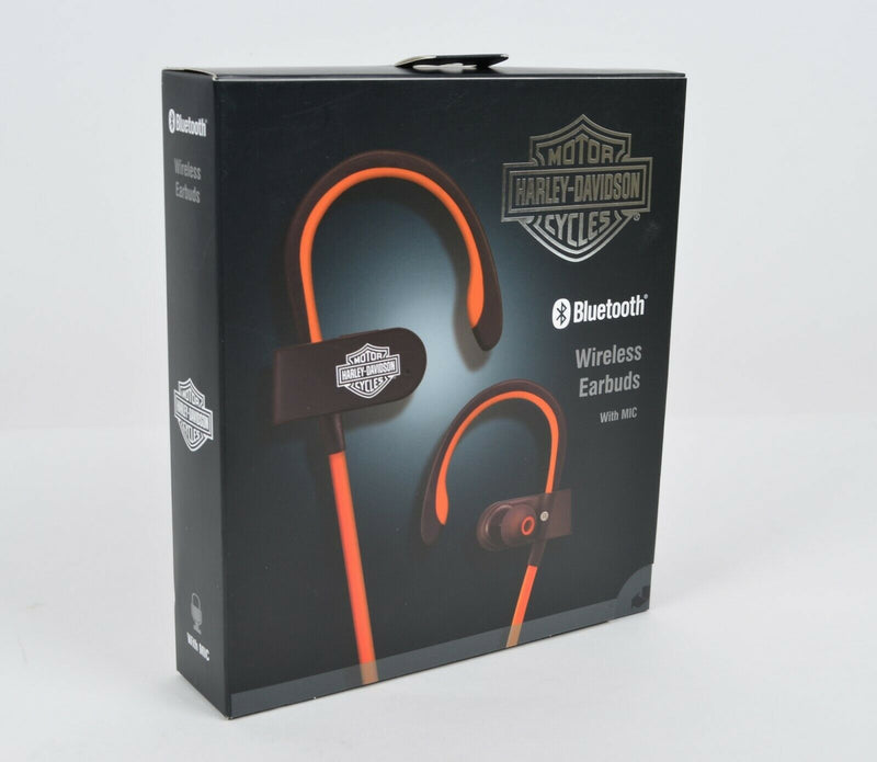 Harley-Davidson Bluetooth Wireless Earbuds With MIC Motorcycle Headphones NEW