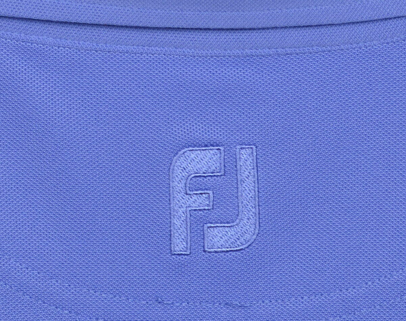 FootJoy Men's XL Solid Blue/Purple FJ Golf Wicking Performance Polo Shirt