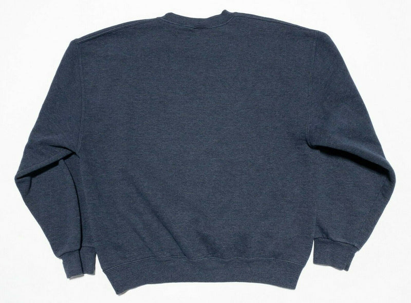 Russell Athletic Sweatshirt Men's Large Dri-Power Vintage 90s Crewneck Navy Blue