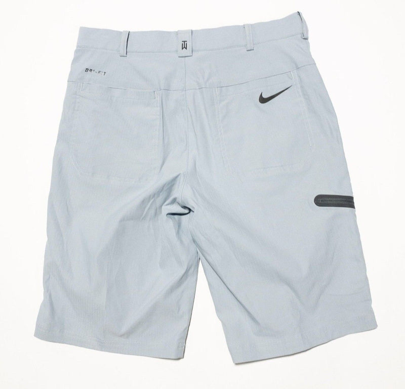 Tiger Woods Collection Golf Shorts 30 Men's Nike Golf Performance Gray Practice