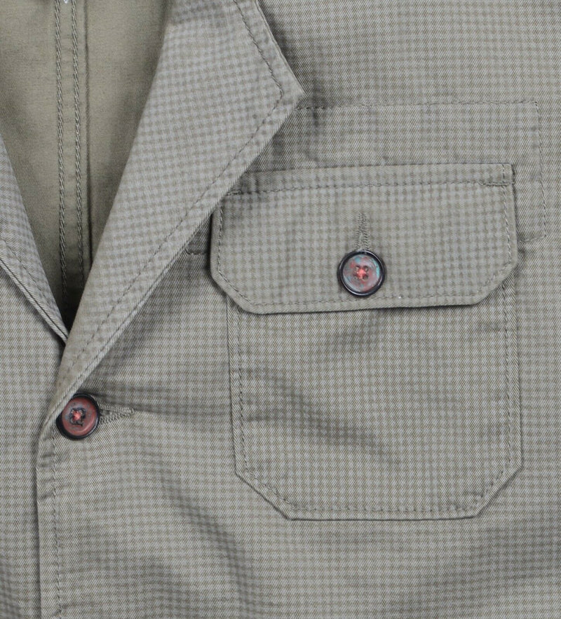 Carbon 2 Cobalt Men's Large 3-Button Pockets Collared Sport Coat Blazer Jacket
