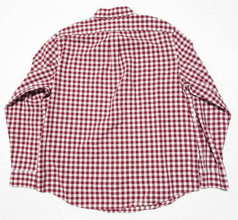 Vineyard Vines Tucker Shirt XL Slim Fit Preppy Red Gingham Check Button-Down Men