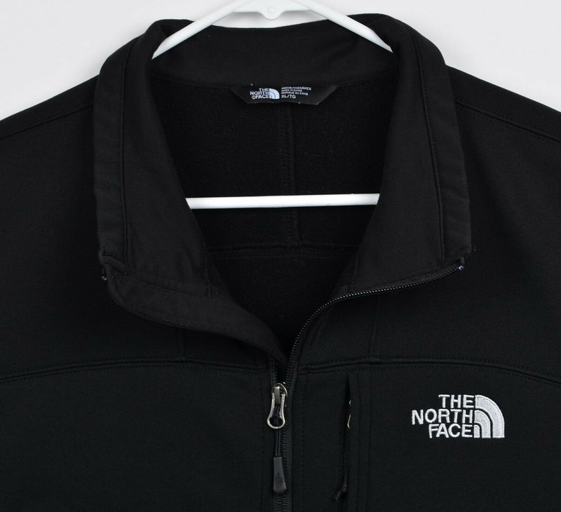 The North Face Apex Men's XL Solid Black Full Zip Softshell Bionic Jacket