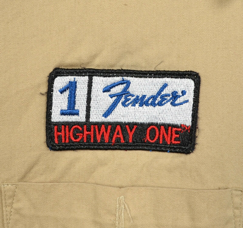 Fender DaVinci Men's XL Highway One Mod Shop Button-Front Rockabilly Work Shirt