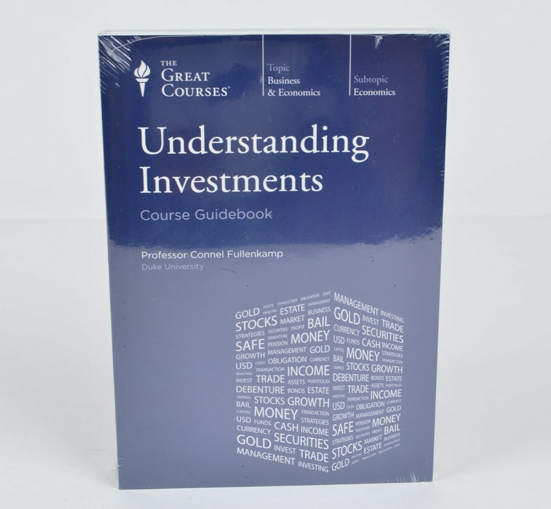 Understanding Investments The Great Courses DVD Guidebook Prof Connel Fullenkamp