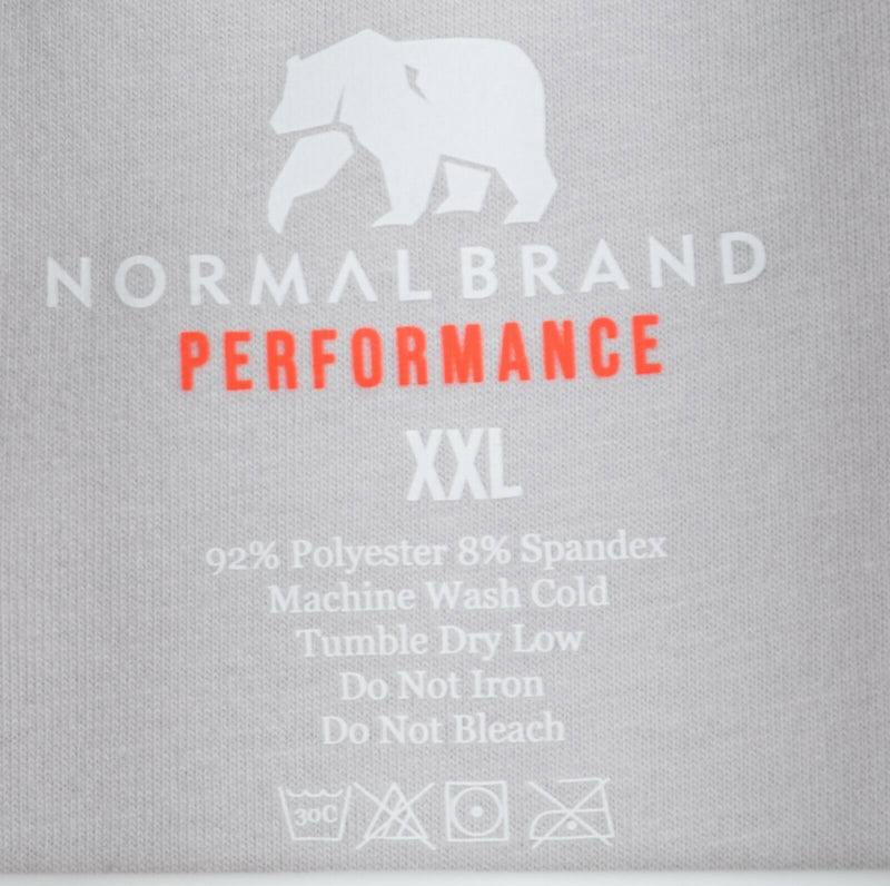 Normal Brand Performance Men's 2XL Stretch 1/4 Zip Pullover Activewear Jacket