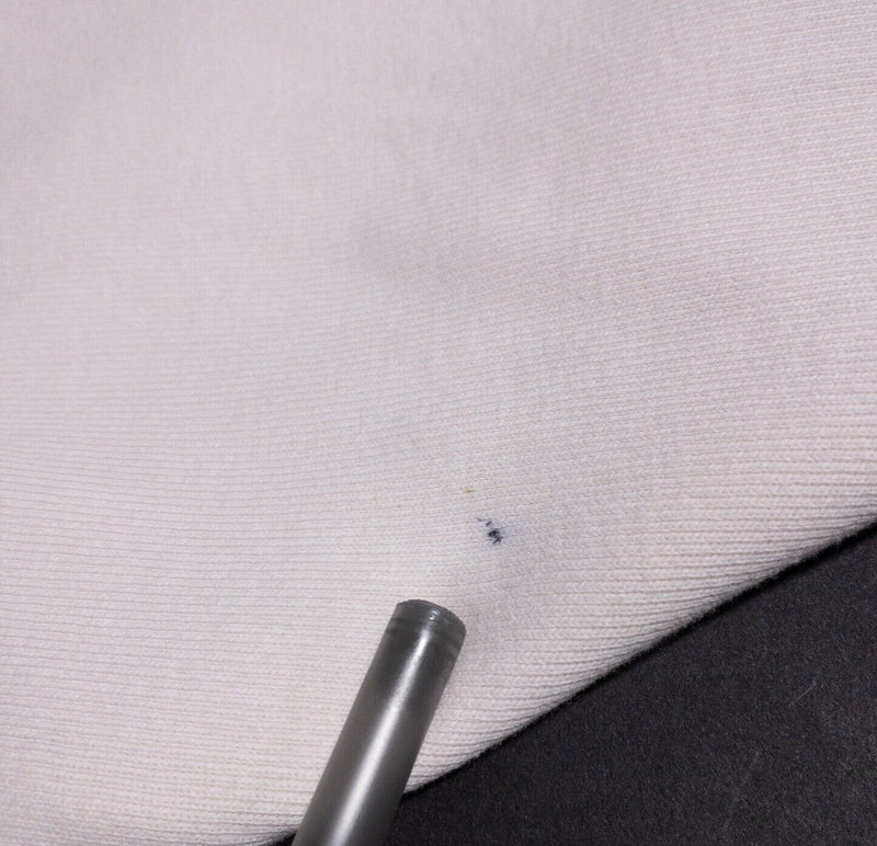 Polo Ralph Lauren Henley Shirt Men's XL Embroidered Boats 2-Button White Preppy