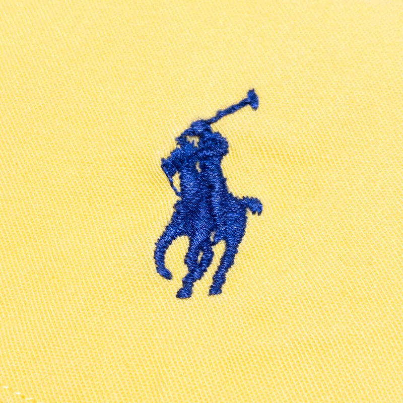 Polo Ralph Lauren Shirt Men's 4XB Big Button-Down Solid Yellow 4XL Big