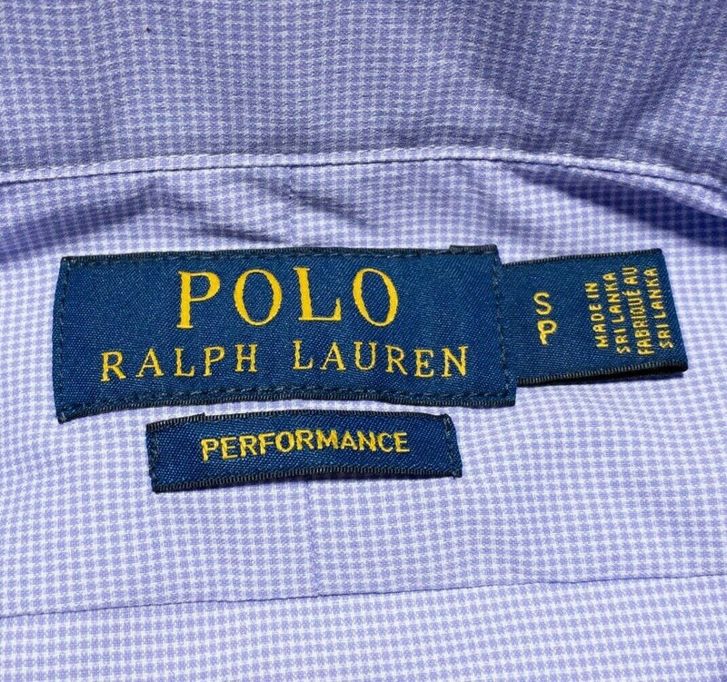 Polo Ralph Lauren Performance Nylon Wicking Shirt Spyglass Purple Men's Small