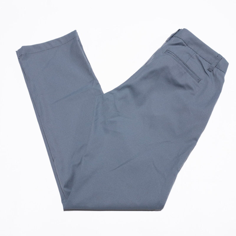 Bonobos Golf Pants Men's 30x32 Slim Straight Fit Maide Wicking Stretch Gray