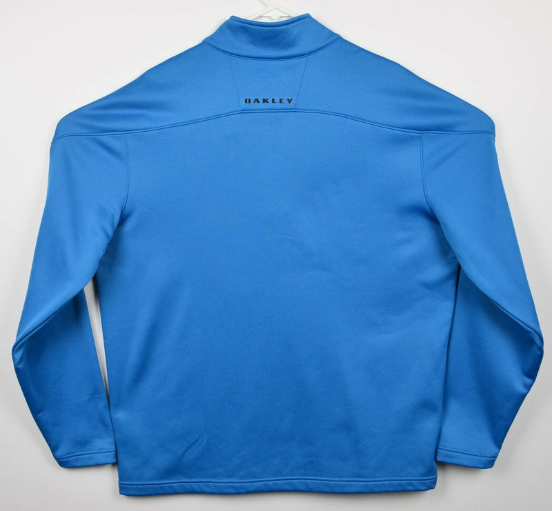 Oakley Men's XL Regular Fit 1/4 Zip Blue Pullover Activewear Lightweight Jacket