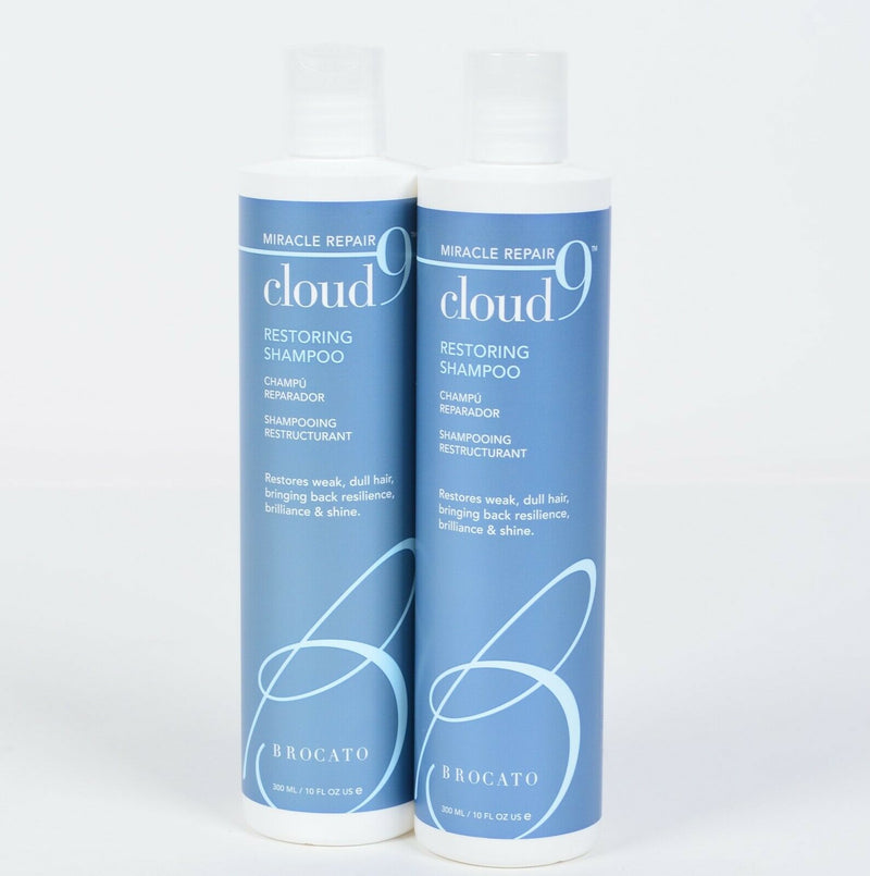 Cloud 9 Miracle Repair Restoring Shampoo - 10 fl oz Pack of 2