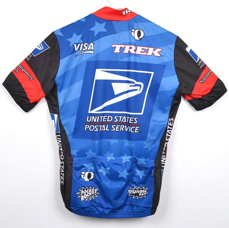 USPS United States Postal Service Men's Medium Trek Pearl Izumi Cycling Jersey