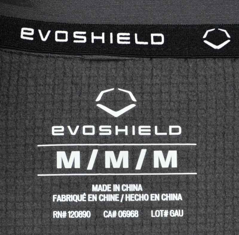 Evoshield Men's Medium Full Zip Gray Softshell Team Stadium Jacket NWT