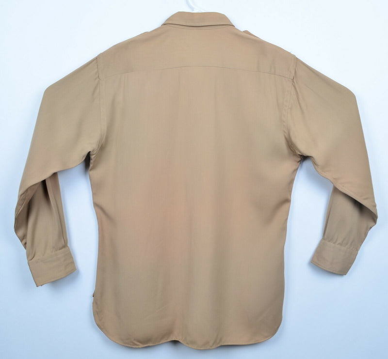 Vtg 60s Bendone Men's Sz 15.5 Medium Regulation Military Uniform Army Shirt