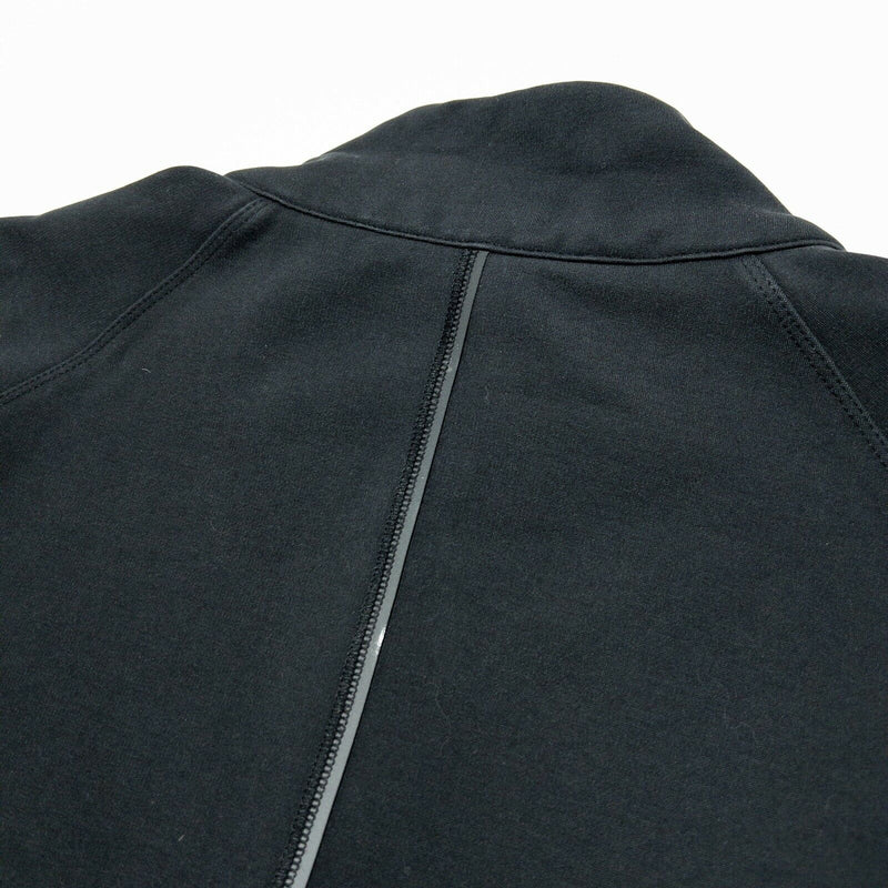 Lululemon Jacket Full Zip Solid Black Athleisure Wicking Stretch Men's XL