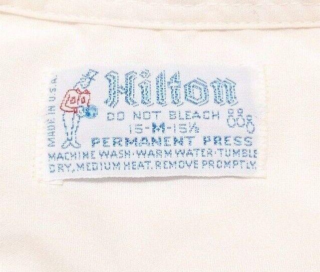 Vintage Hilton Bowling Shirt Medium Men Ralph 80s The Honeymooners Lost Episodes