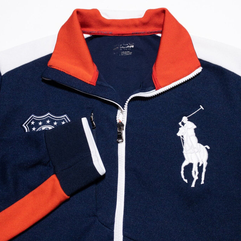 Polo Sport Ralph Lauren Team USA Jacket Mens Fits Small/Medium Big Pony Full Zip