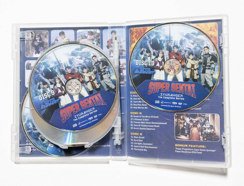 Super Sentai Zyuranger Complete Series (10 DVD Set)