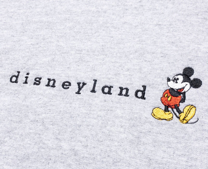 Vintage Disneyland Sweatshirt Adult Large 90s Mickey Mouse Embroidered Crewneck