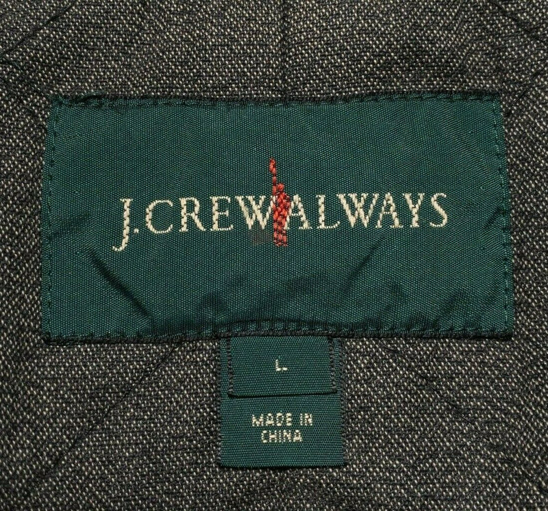 J.Crew Always Dock Naval Peacoat Thinsulate Wool Gray Men's Large