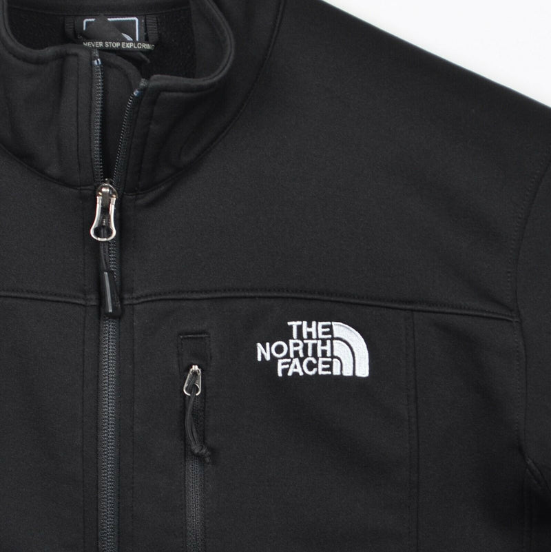 The North Face Men's Medium FlashDry Solid Black Zipped Pockets Full Zip Jacket