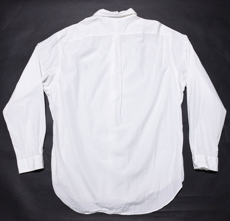 Polo Ralph Lauren Shirt Men's 2XLT Tall Classic Fit Solid White Long Sleeve