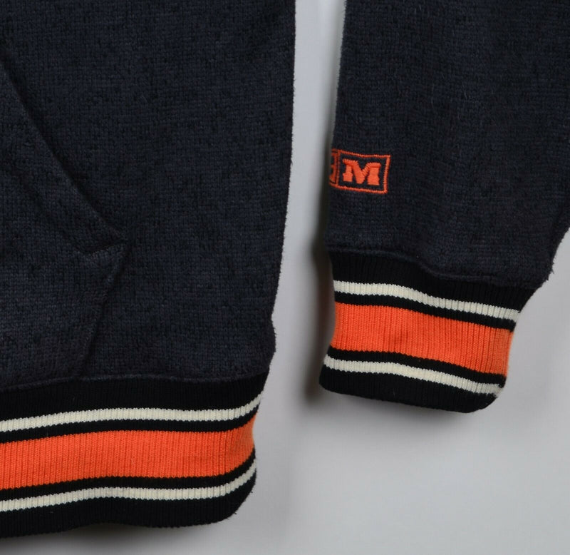 Anaheim Ducks Men's Medium CCM Dark Gray NHL Full Zip Sweatshirt Jacket