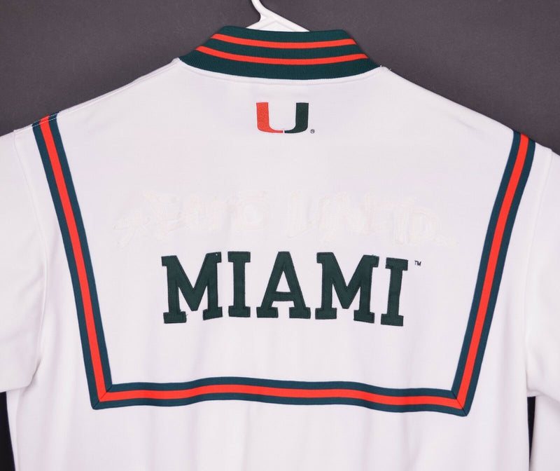 Miami Men's Sz Medium Ecko Unlimited Hurricanes NCAA Cheerleader Varsity Jacket