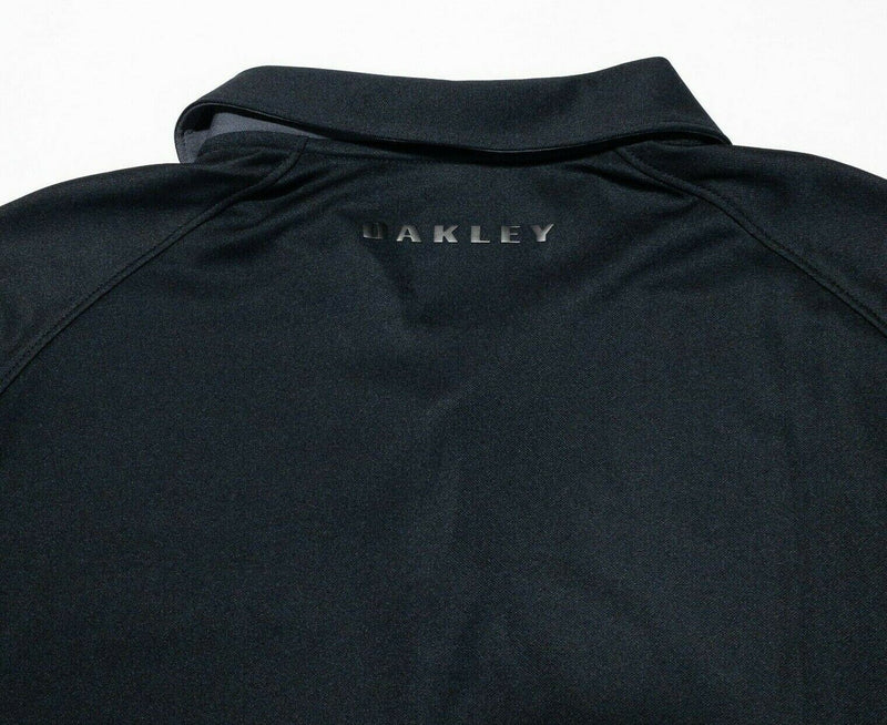 Oakley Ray-Ban Costa Golf Polo Medium Regular Men's Shirt Wicking Stretch Black