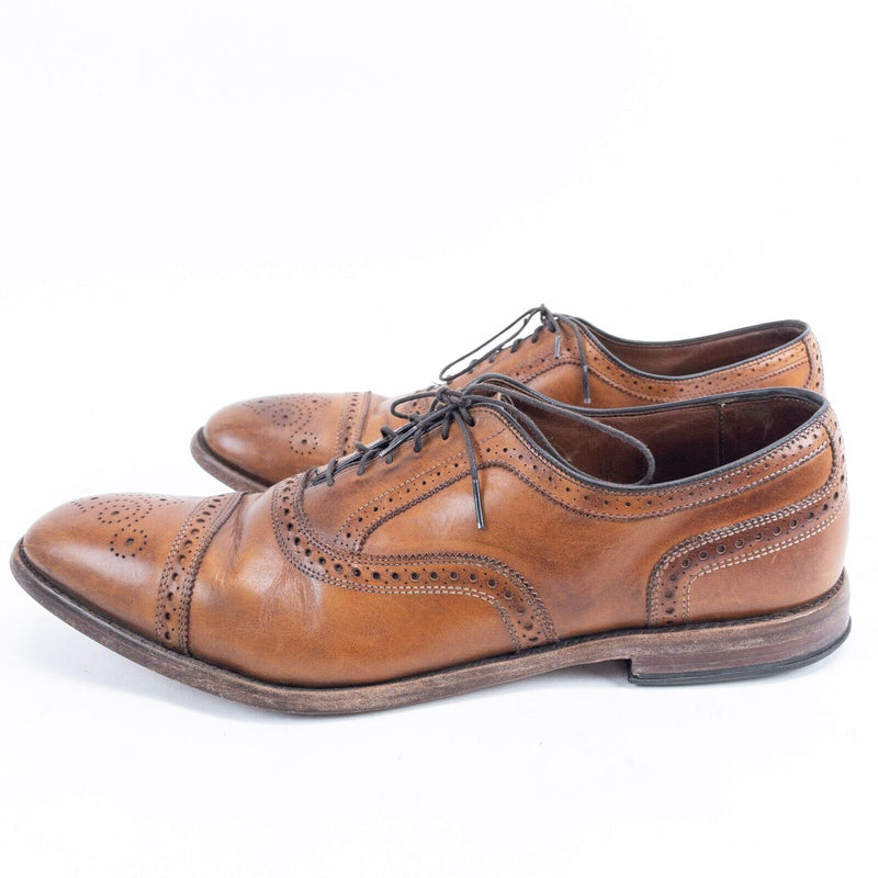 Allen Edmonds Strand Cap-Toe Oxford Men’s 15 B Dress Shoes 1635 Walnut Lace-Up