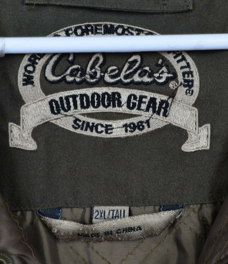Cabela's Men's Sz 2XLT Shooting Hunting Moleskin Thinsulate Supreme Jacket