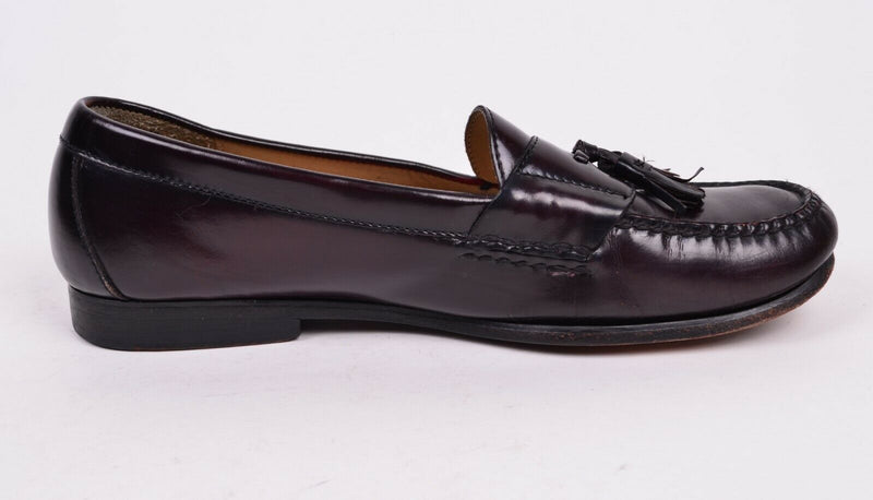 Cole Haan Men's 11 D Brown Leather Tassel Slip On Loafers 77623