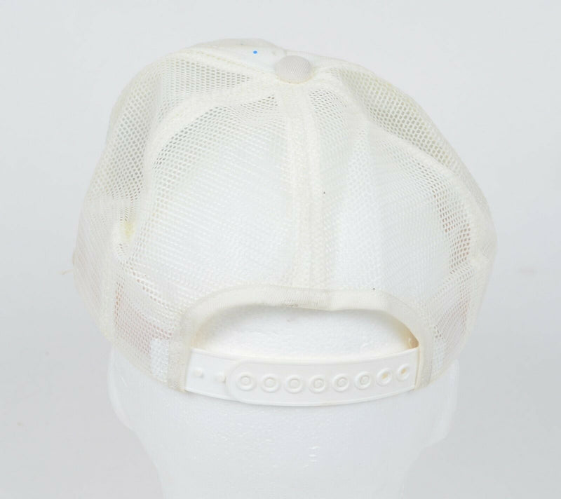 Vtg 80s Team Snap-On Tools K-Products Snapback Mesh Trucker Hat