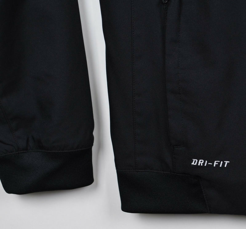 Celtic Football Club Men's Large Nike Dri-Fit Magners Black Zip Warm-Up Jacket