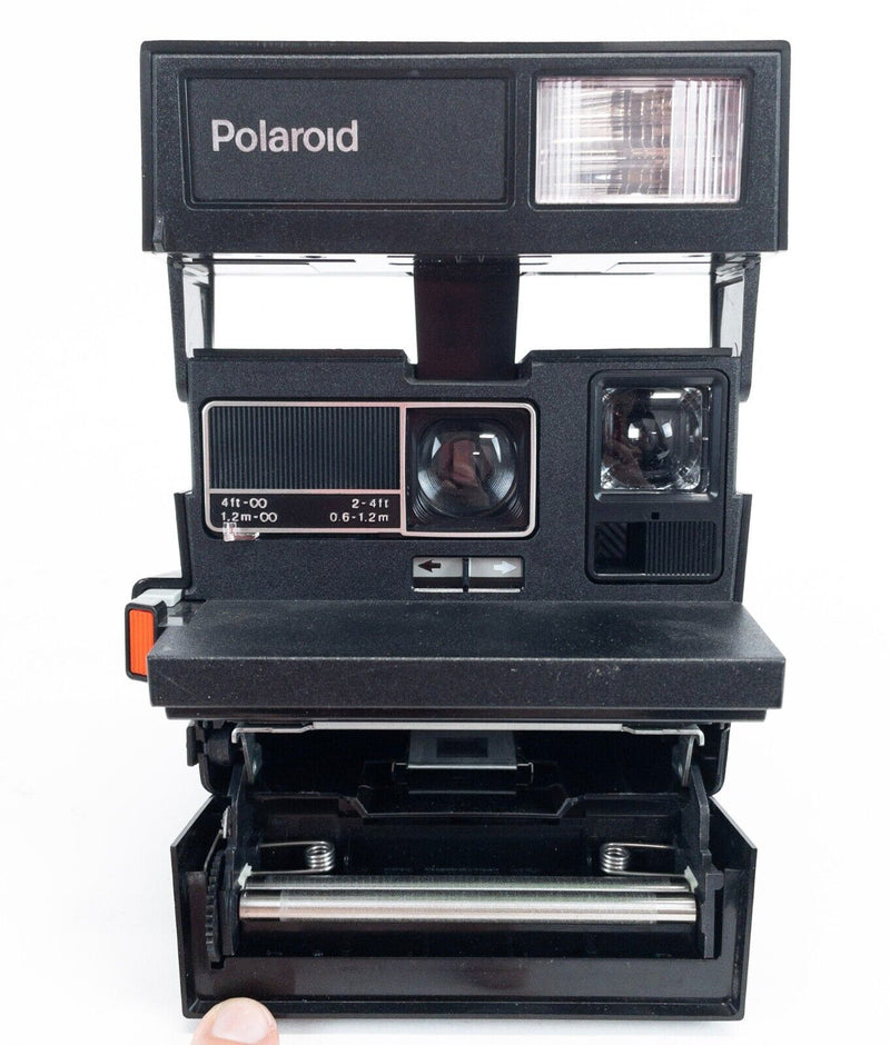 Polaroid 600 Business Edition Instant Camera Black Flash