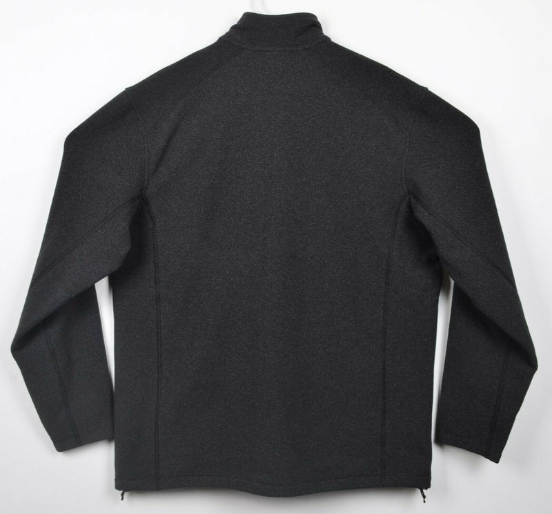 Duluth Trading Co. Men's LT (Large Tall) Fleece Dark Gray Full Zip Jacket