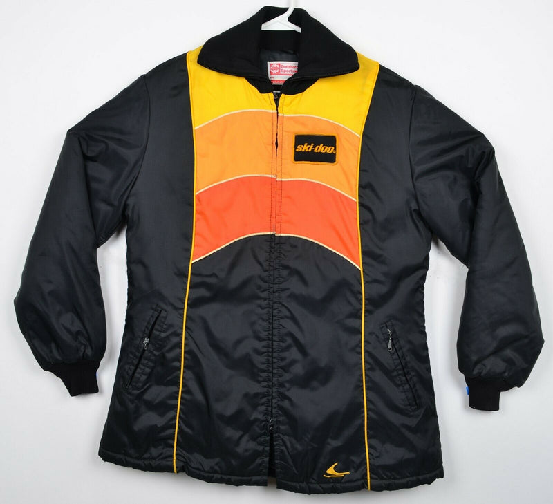 Vintage 80s Snowmobile Ski-Doo Women's Medium? Bombardier Insulated Jacket