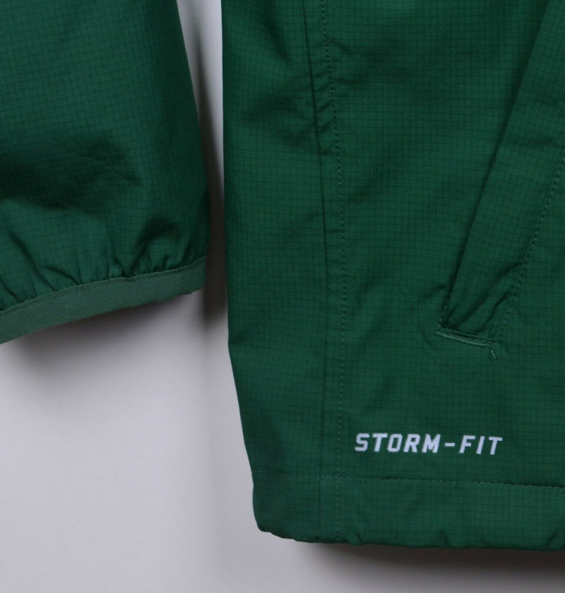 Nashville Predators Men's Medium Nike Storm-Fit Green Vented 1/4 Zip Jacket